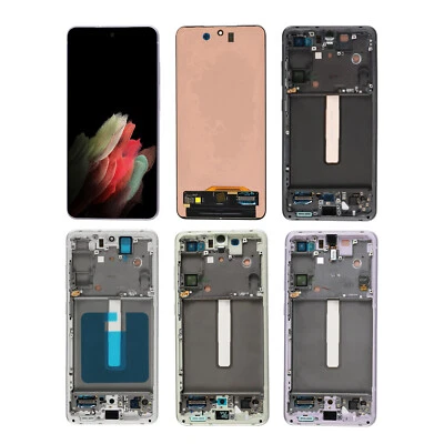 OLED Display LCD Touch Screen Assembly For Samsung Galaxy S21 FE 5G G990B/W/E  - Image 1 of 4