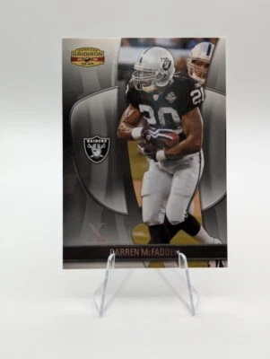 Darren McFadden 2009 Donruss Gridiron Gear Silver X's SP /250 #22 Raiders - Image 1 of 2