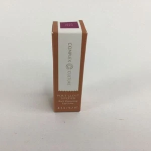 Complex Culture Pout Clout Lipstick Rich Plumping Lip Color Issa Flex 0.2 oz - Picture 1 of 10