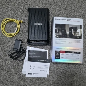 NETGEAR Nighthawk CM1200-100NAS DOCSIS 3.1 Cable Modem - Picture 1 of 11