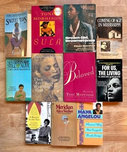 All Women Authors! African American Black Literature Classics, Lot of 11 PBs - Picture 1 of 2