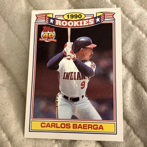 1990 Topps Commemorative Rookies Carlos Baerga - Bild 1 von 2