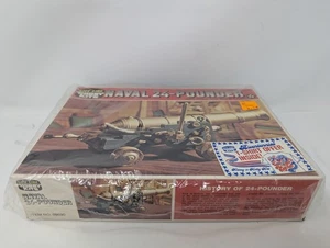 Life-Like Hobby Kits Naval 24-Pounder Kit 09690, 1974 - Picture 1 of 5