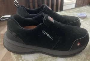 MERRELL WINDOC MOC ST 8.5 Steel Toe Oil and Slip Resistant - Picture 1 of 6
