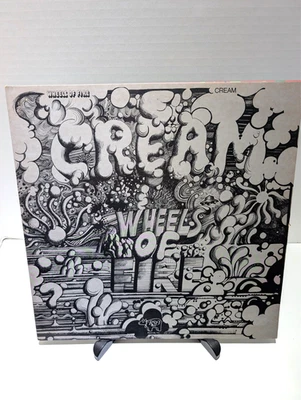 Cream — Wheels of Fire 2 пластинки (RSO RS-2-3802, переиздание 1977 года) очень хорошее состояние - Изображение 1 из 4