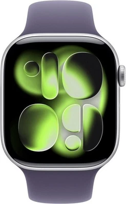 Apple Watch Series 11, GPS + Cellular, 46mm, Silber – Ohne Zubehör - Bild 1 von 2