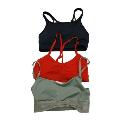PrAna/Pink Active Women's Size   XS Athletic Bundle Of 3 Sport Bra (#D8 - Image 1 of 4