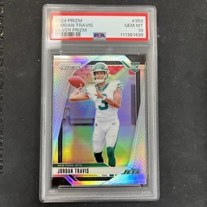 2024 Panini Prizm Jordan Travis #359 Silver PSA 10 - Picture 1 of 2