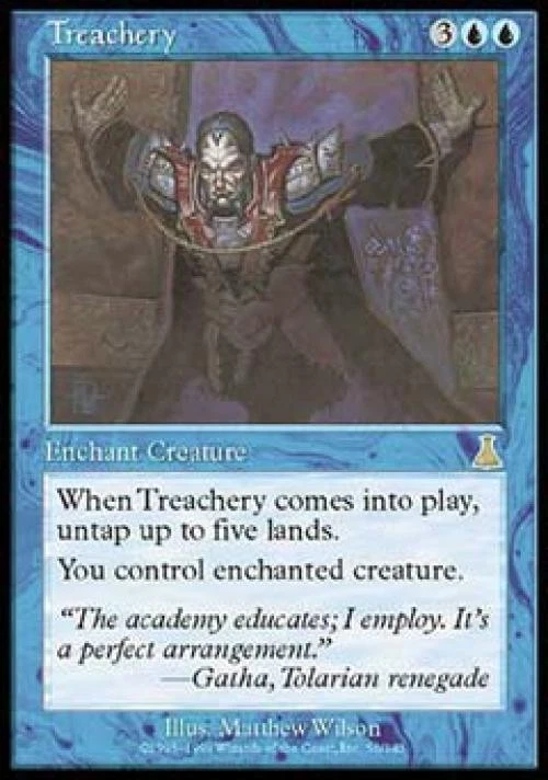 Treachery - Medium Play MTG Urza's Destiny - Image 1 of 1