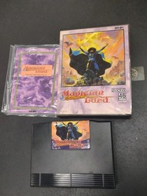 Magician Lord for Neo Geo AES, Mint Manual, Excellent Condition, Original Tape
