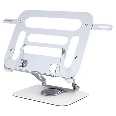 Adjustable Laptop Tablet Stand Portable Folding Rotatable Reading Holder Clip - Image 1 of 4