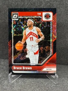 Bruce Brown 2024-25 Panini Donruss Optic Black Velocity #105 SSP /39 - Bild 1 von 3