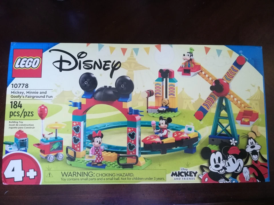 LEGO Disney: Mickey Minnie and Goofy's Fairground Fun (10778) - NEW - Image 1 of 2