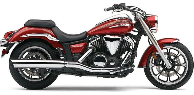 Cobra Slip-On Muffler with Scalloped Tip Chrome #2215 Yamaha V-Star 950 - Изображение 1 из 1