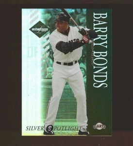 Foco plateado Leaf Limited 2003 #54 serie Barry Bonds #060/100 gigantes - Imagen 1 de 2