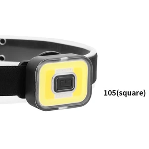 USB-Ladekopfleuchte COB Tragbare Mini-Lampe Mit Roter Und Blauer Warnlampe 8T1I - Bild 1 von 21