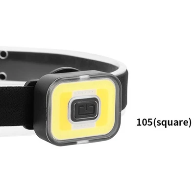 USB-Ladekopfleuchte COB Tragbare Mini-Lampe Mit Roter Und Blauer Warnlampe 8T1I - Bild 1 von 4