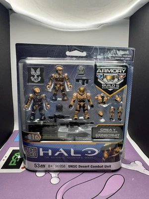 Halo Mega Bloks UNSC Desert Combat Unit Set 96958 NEW IN BOX RARE - Image 1 of 4