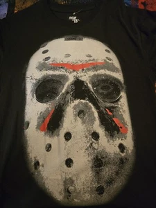 Friday the 13th Mask Unisex T-Shirt Size Large - Picture 1 of 3