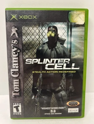 Tom Clancy's Splinter Cell (Microsoft Xbox, 2002) Completo Testado Na Caixa - Imagem 1 de 4