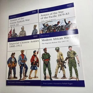 Osprey MEN AT ARMS Series 4 Book Lot 501 504 505 507 Imperial Chinese Armies - Picture 1 of 9