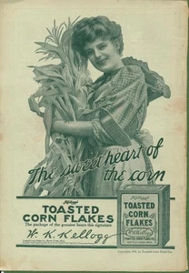 Anuncio de revista - 1908 - Kellogg's Corn Flakes - Battle Creek, MI - Imagen 1 de 1