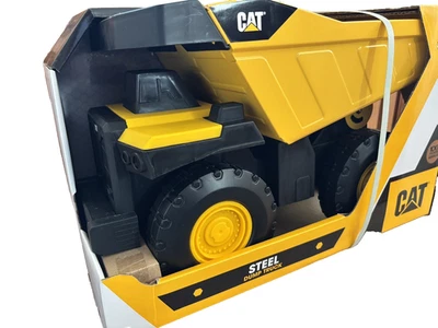 CAT Caterpillar Mighty Dump Truck Large Steel Truck Sturdy Steel and Plastic NEW - Image 1 of 4