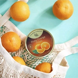 Cavendish & Harvey Fruchtige Orange Tropfen 3 Stück Bonbons 5,3 Unzen VERSIEGELTE DOSE Deutschland - Bild 1 von 3