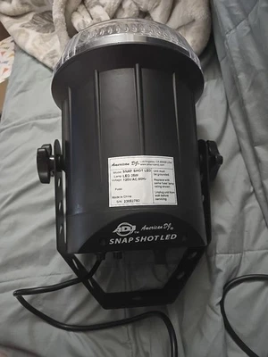 AMERICAN DJ SNAP SHOT LED WHITE STROBE FIXTURE  - Image 1 of 4