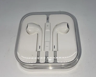 Original Genuine Apple EarPods Earbuds Headphone 3.5 mm Jack White Tested - Image 1 of 3
