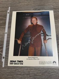 Rene Auberjonois as ODO STAR TREK Deep Space Nine photo signed 8x10 DS9 Box - Picture 1 of 1