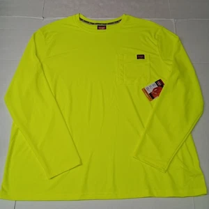Wrangler Workwear Performance Pocket Tee Uomo Taglia 3XL 54-56 Giallo Vestibilità Relaxed - Foto 1 di 8