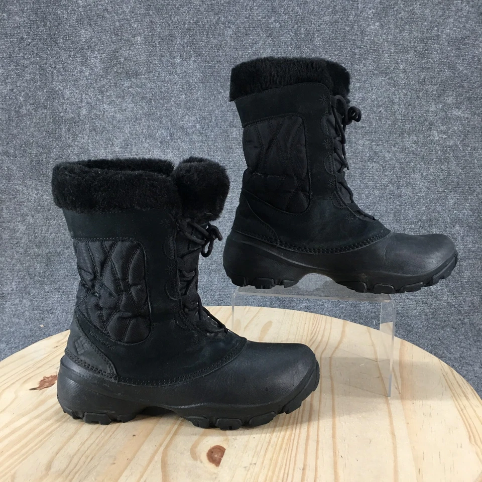 Columbia Botas Impermeables Mujer 8 Sierra Summette IV Negro Sherpa BL1602-010 Foto 1 de 4