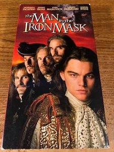 The Man In The Iron Mask VHS VCR Video Tape Movie Used Leonardo Dicaprio - Picture 1 of 6