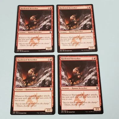 4x Hardened Berserker - Dragons of Tarkir- MTG Magic The Gathering  - Image 1 of 4