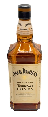 Jack Daniels 1 Liter Whiskey Store Display Glass Bottle - Bar Advertising 10.5" - Image 1 of 4