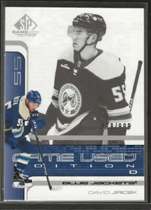 2022-23 SP Game Used #R-57 David Jiricek (RC) -Retro Rookies 418/999-Jackets - Picture 1 of 2