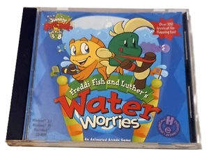 Freddi Fish and Luther's Water Worries PC Mac CD Rom 1996 Computer Video Game - Picture 1 of 3