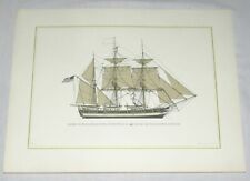 Sailing Through The Centuries Print American Whaler Hunting Sperm Whales