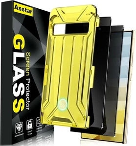 Funda transparente AMILIFECHASES para Samsung Galaxy S24 Plus [con protector de pantalla y CA - Imagen 1 de 6