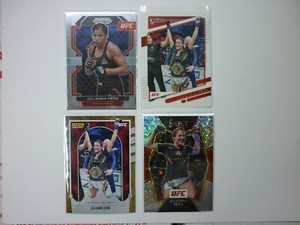 JULIANNA PENA 2022 PANINI Crowning Moment CM3 /50, SELECT UFC SILVER DISCO+!!!