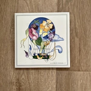Vintage 1950’s Villeroy & Boch LE BALLON Tile by Jean-Adrien Mercier W. -Germany - Picture 1 of 6