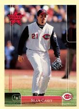 2002 Leaf Rookies & Stars Sean Casey baseball card #143 Cincinnati Reds