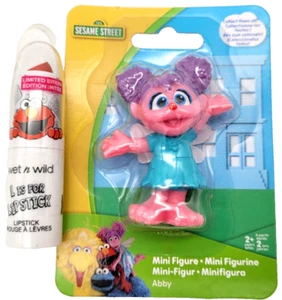 Wet N Wild Sesame Street Limited Edition Elmo Giggles Lipstick & Abby New - Picture 1 of 1