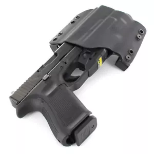 OWB Kydex Holster for Handguns with a Streamlight TLR-6 - Matte Black - Picture 1 of 6