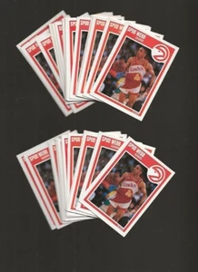1989-90 FLEER SPUD WEBB ATLANTA HAWKS #6 LOT OF 33 CARDS NRMT-MT - Picture 1 of 1
