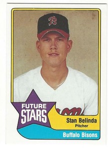 STAN BELINDA 1989 CMC AAA Future Star #13 NMMT Buffalo Bisons Pittsburgh Pirates