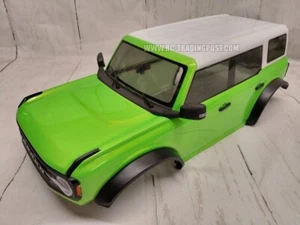 "Ford Bronco 2021 carrocería pintada a medida para rastreadores a escala de radiocontrol Traxxas TRX-4 12,8" - Imagen 1 de 9