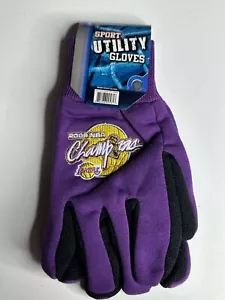 Los Angeles Lakers Sports Utility Gloves W Palm Grip 2009 Champions - Picture 1 of 1
