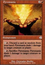 Pyromania Torment 2x - Lightly Played, English MTG Magic